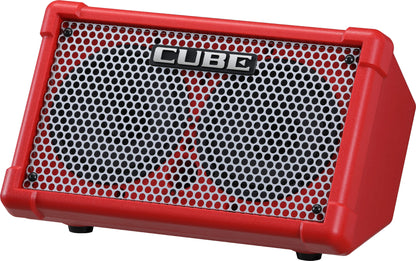 Boss Cube Street 2 Battery Powered Stereo Amplifier - Red