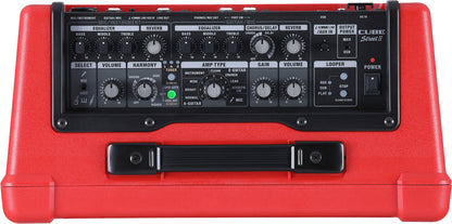 Boss Cube Street 2 Battery Powered Stereo Amplifier - Red