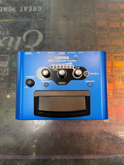 Boss VE-1 Vocal Echo Pedal