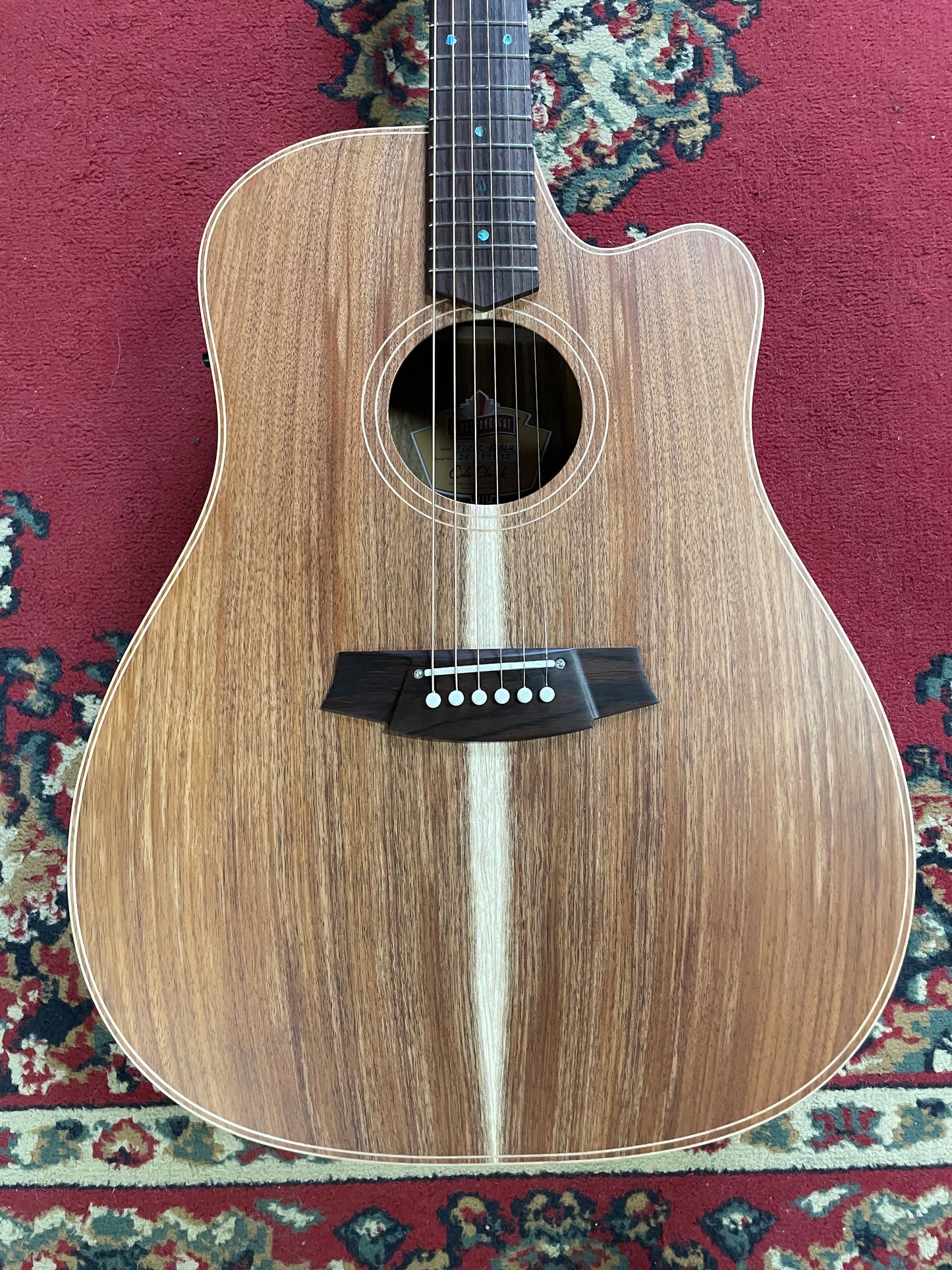 Cole Clark FL2EC-BLBLR-AE Electric Acoustic Guitar - Australian Blackwood