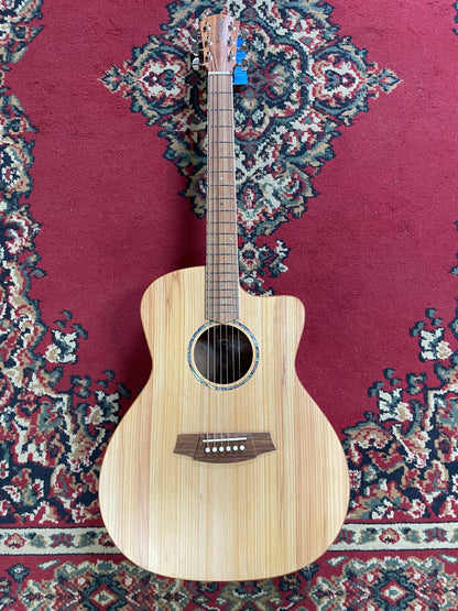 Cole Clark SAN1EC-BM Electric Acoustic Guitar - Bunya Maple