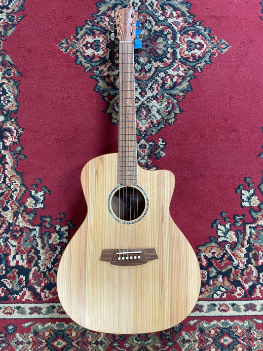 Cole Clark SAN1EC BM Electric Acoustic Guitar Bunya Maple