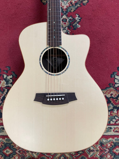 Cole Clark SAN1EC-SR Electric Acoustic Guitar - European Spruce/Indian Rosewood