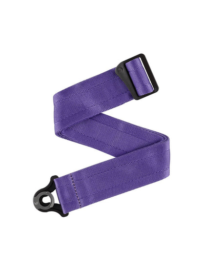 D'Addario Auto Lock Nylon Guitar Strap - Deep Violet