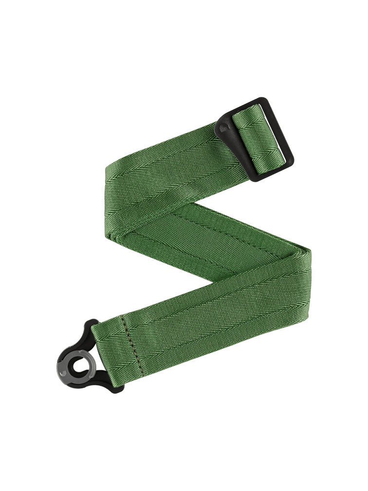D'Addario Auto Lock Nylon Guitar Strap - Verdant