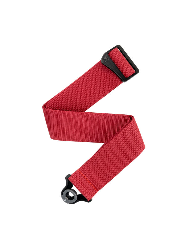 D'Addario Auto Lock Polypro Guitar Strap - Red