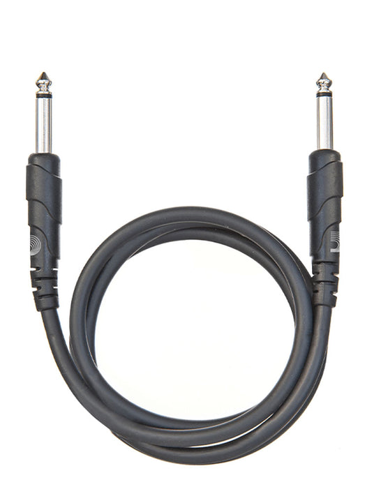 D'Addario Classic Series Patch Cable 1' Straight