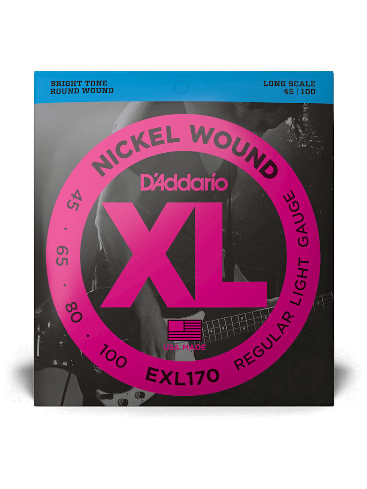 D'Addario EXL170 Nickel 45-100 Long Scale Bass Strings