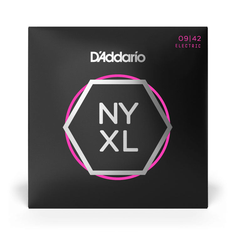 D'Addario NYXL NYXL0942 Super Light 9-42 6-String Electric Guitar Strings