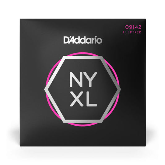 D'Addario NYXL NYXL0942 Super Light 9-42 6-String Electric Guitar Strings