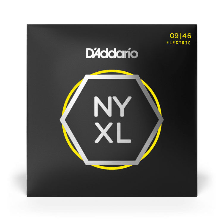 D'Addario NYXL NYXL0946 Super Light Top/Regular Bottom 9-46 6-String Electric Guitar Strings