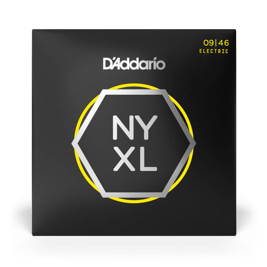 D'Addario NYXL NYXL0946 Super Light Top/Regular Bottom 9-46 6-String Electric Guitar Strings