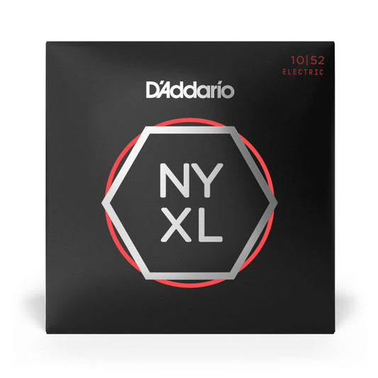D'Addario NYXL NYXL1052 Light Top/Heavy Bottom 10-52 6-String Electric Guitar Strings