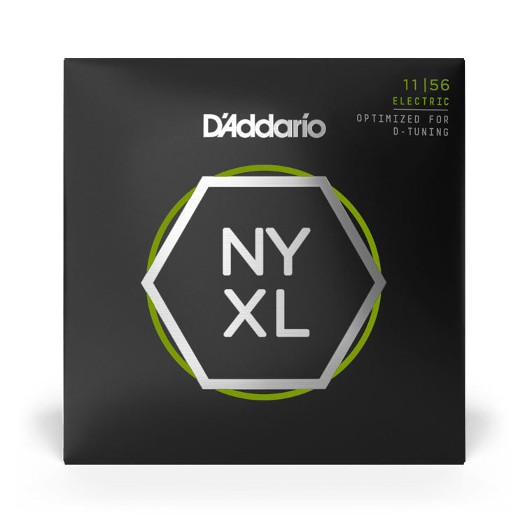 D'Addario NYXL NYXL1156 Medium Top/Extra Heavy Bottom 11-56 6-String Electric Guitar Strings