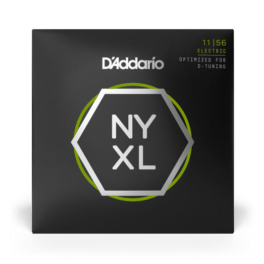 D'Addario NYXL NYXL1156 Medium Top/Extra Heavy Bottom 11-56 6-String Electric Guitar Strings