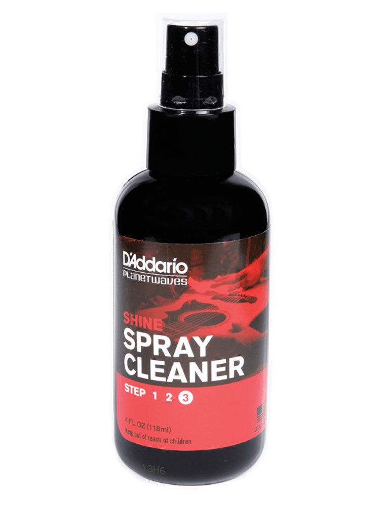 D'Addario Shine Spray Cleaner
