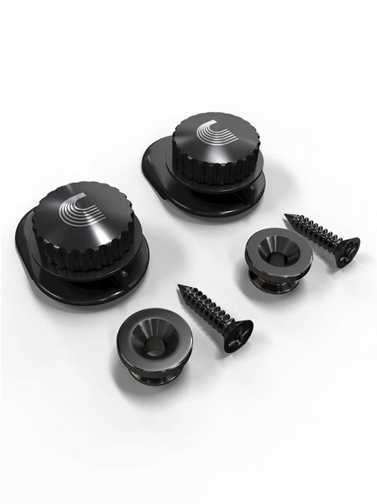 D'Addario Universal Strap Lock System Black