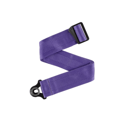 D'Addario Auto Lock Nylon Guitar Strap - Deep Violet