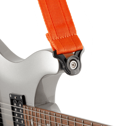 D'Addario Auto Lock Nylon Guitar Strap - Sundown