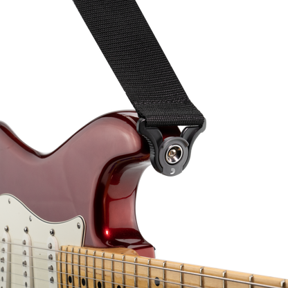 D'Addario Auto Lock Polypro Guitar Strap - Black
