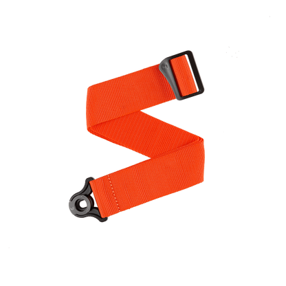 D'Addario Auto Lock Polypro Guitar Strap - Orange