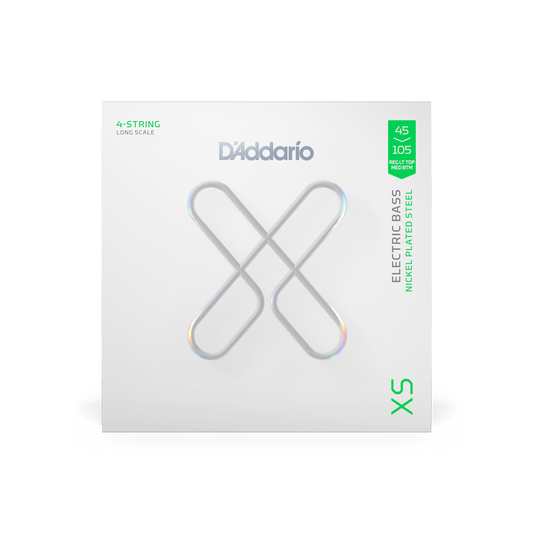 D'Addario XS Light Top Medium Bottom Long Scale Coated Bass Strings 45-105