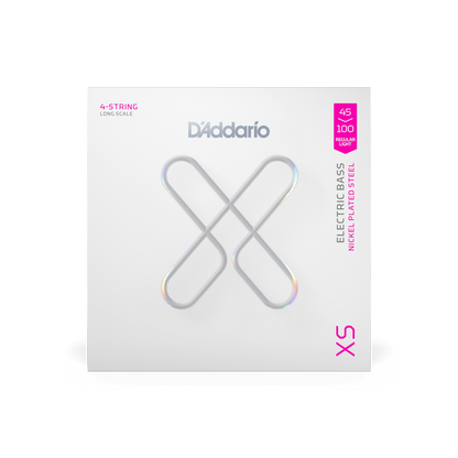 D'Addario XS Regular Light Long Scale Coated Bass Strings 45-100