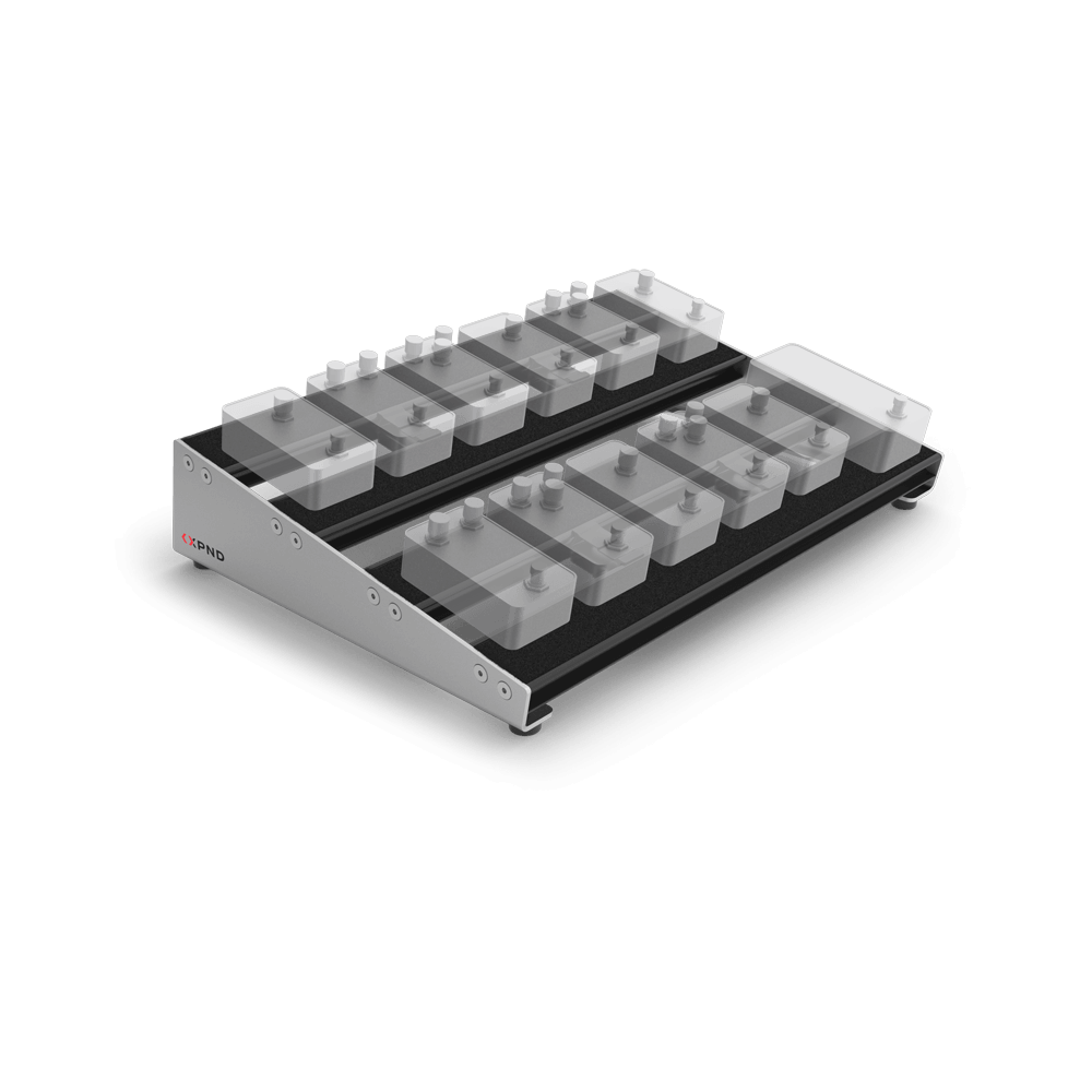 D'Addario XPND Core Double Row Pedalboard