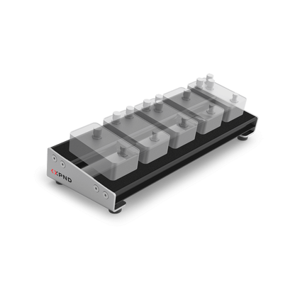 D'Addario XPND Core Single Row Pedalboard