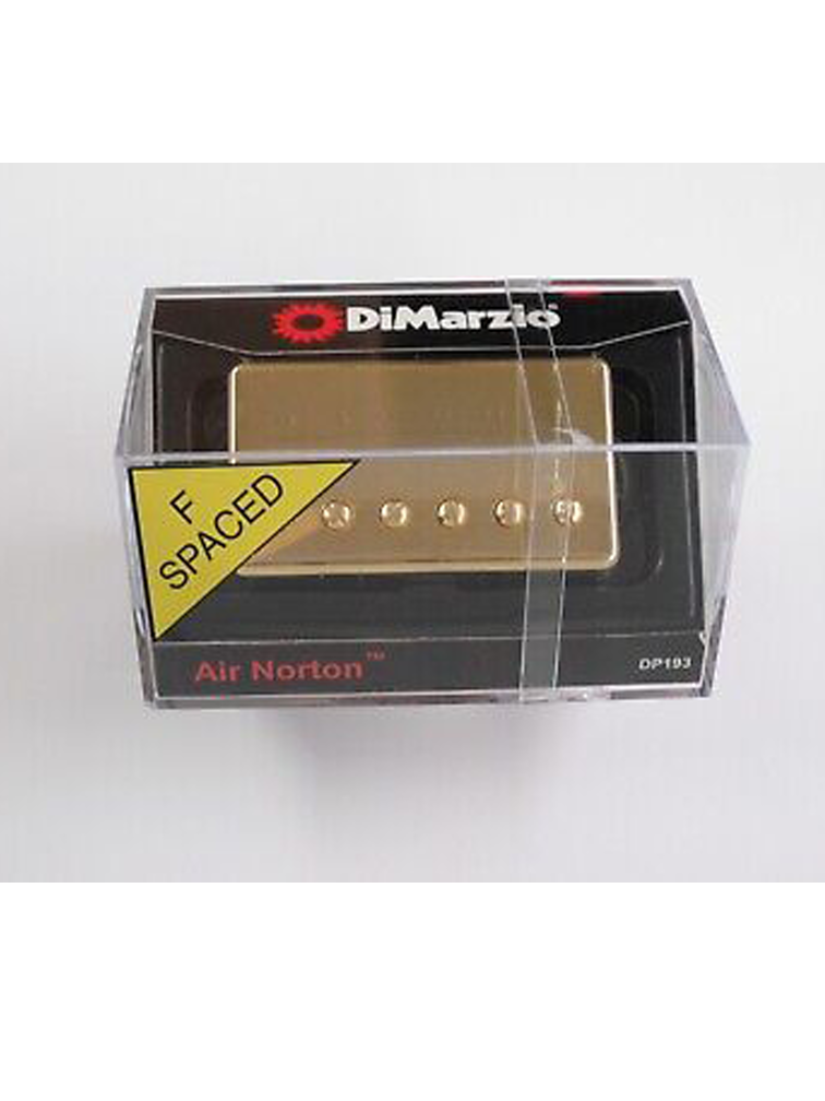 DiMarzio DP193 Air Norton F-Spaced Bridge Pickup - Gold Cover
