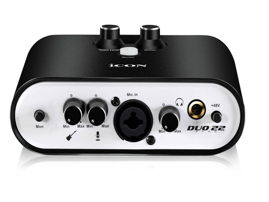 Icon Duo22 Dyna 2 Channel Recording Interface.