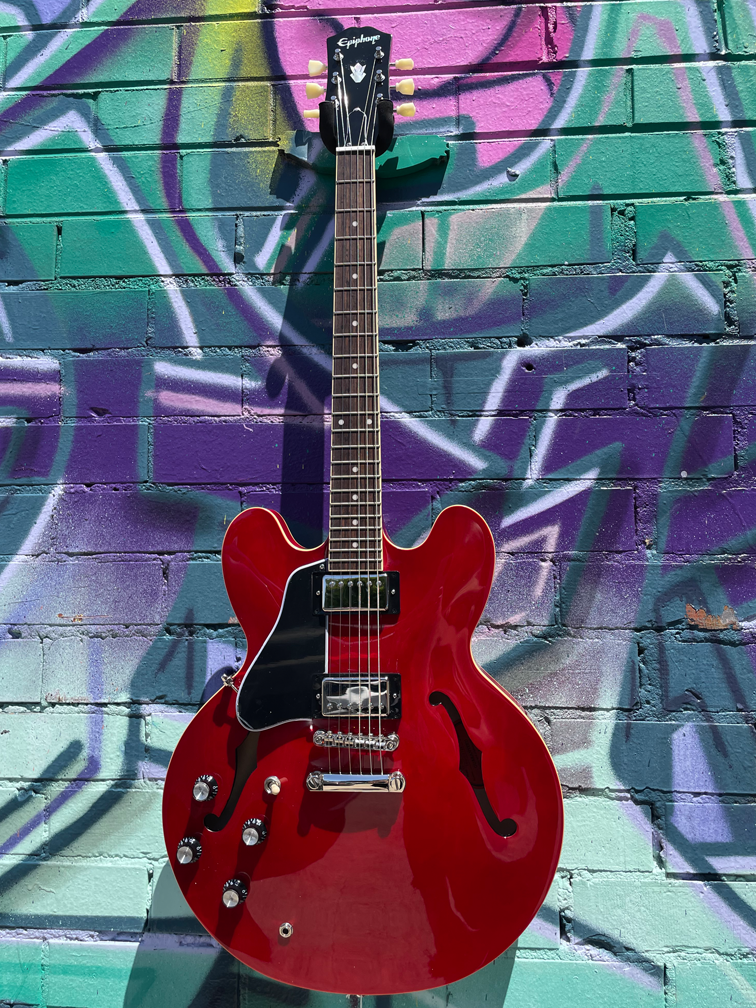 Epiphone ES-335 Left Handed Electric Guitar - Cherry