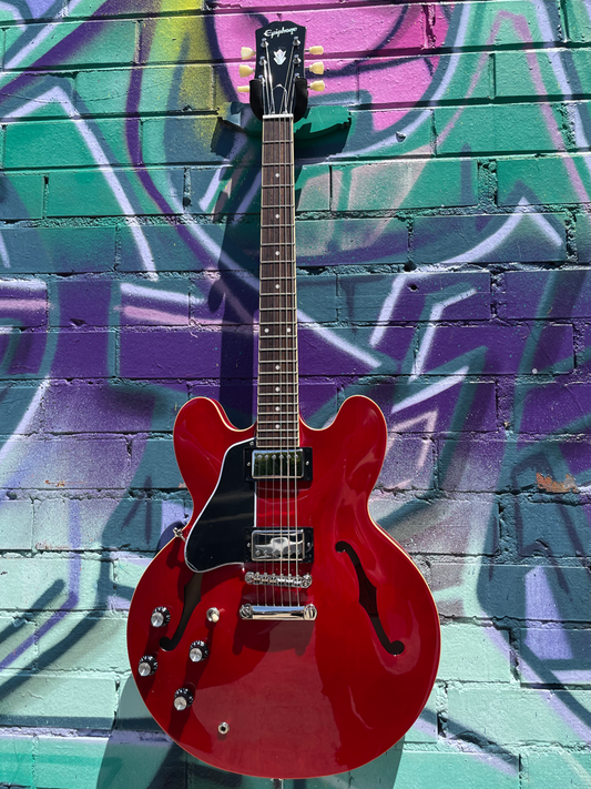 Epiphone ES-335 Left Handed Electric Guitar - Cherry