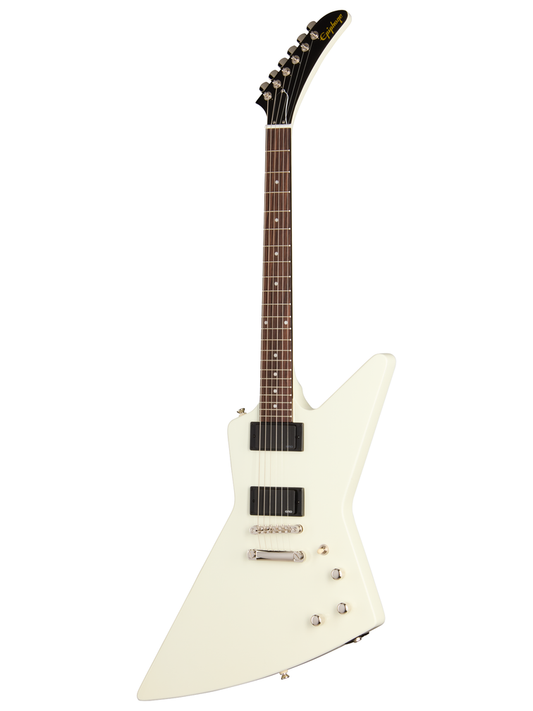 Epiphone Explorer 80s EMG Electric Guitar Classic White