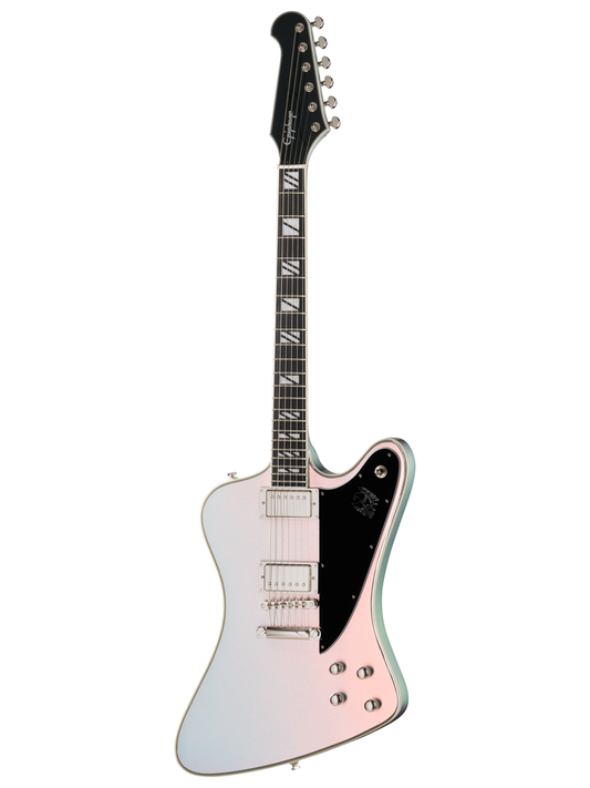 Epiphone Futura Firebird Custom Quicksilver Shift