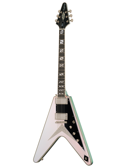 Epiphone Futura Flying V Custom Quicksilver Shift