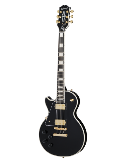 Epiphone Les Paul Custom Left Handed Electric Guitar - Ebony