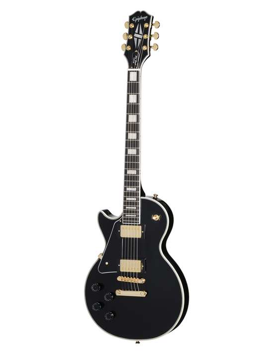 Epiphone Les Paul Custom Left Handed Electric Guitar - Ebony