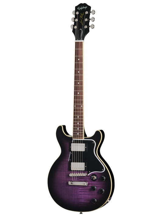 Epiphone Les Paul Special Double Cut Electric Guitar - Figured Purple Burst