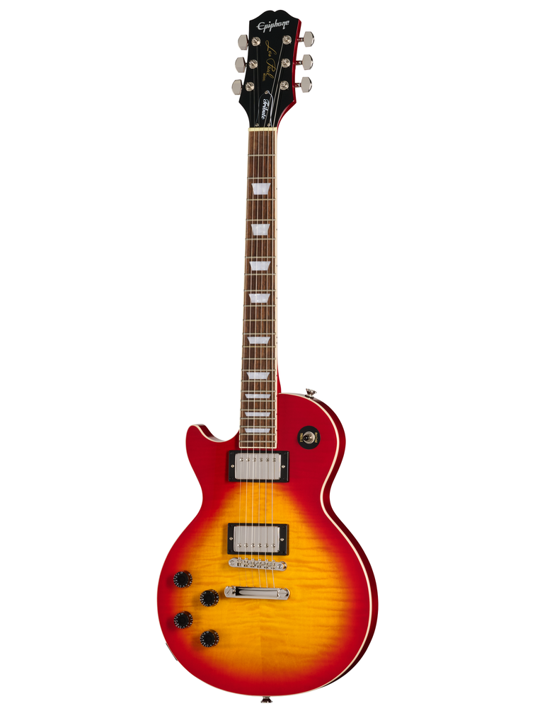 Epiphone Les Paul Tribute Plus Left Handed Electric Guitar - Heritage Cherry Sunburst