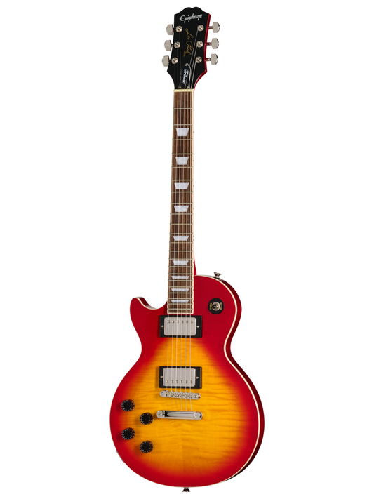 Epiphone Les Paul Tribute Plus Left Handed Electric Guitar - Heritage Cherry Sunburst