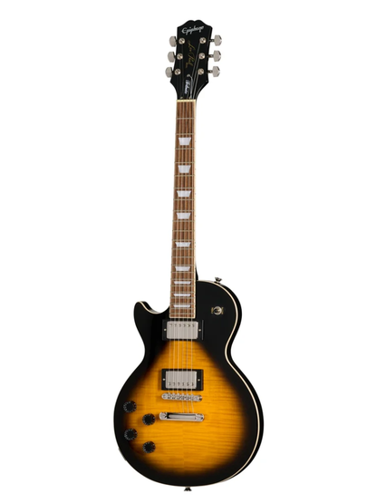 Epiphone Les Paul Tribute Plus Left Handed Electric Guitar - Vintage Sunburst