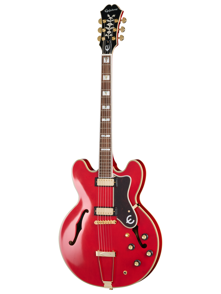 Epiphone Masterbilt Gem Archer Sheraton Electric Guitar - Cherry Red