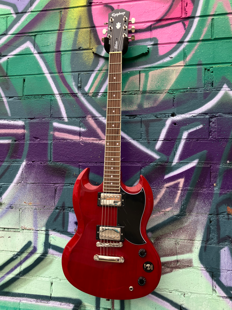 Epiphone SG Tribute Electric Guitar - Cherry
