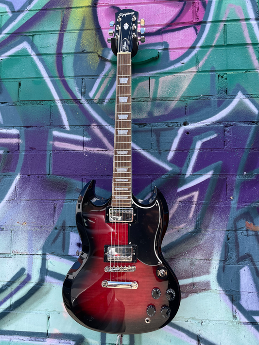 Epiphone SG Tribute Plus Electric Guitar - Cherry Burst