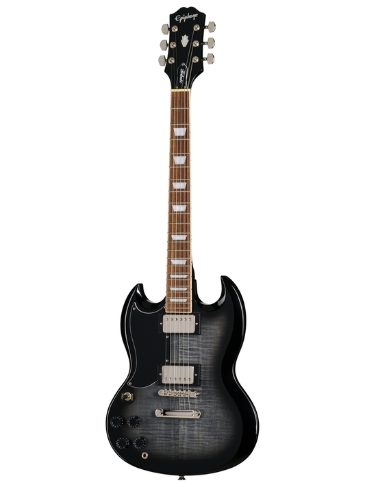 Epiphone SG Tribute Plus Left Handed Electric Guitar - Ebony Burst