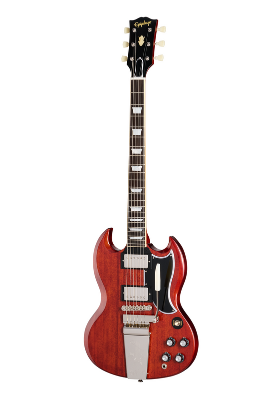 Epiphone 1964 SG Standard Maestro Vibrola Electric Guitar - Cherry Red