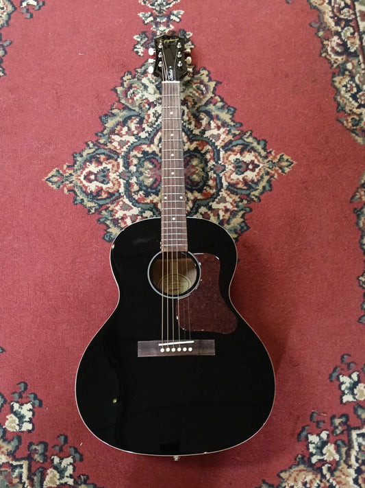 Epiphone Blues King Studio Electric Acoustic Guitar - Ebony