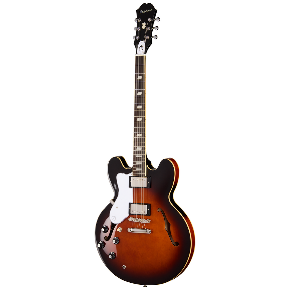 Epiphone Bonehead Riviera Left Handed Electric Guitar - Dark Tobacco B ...