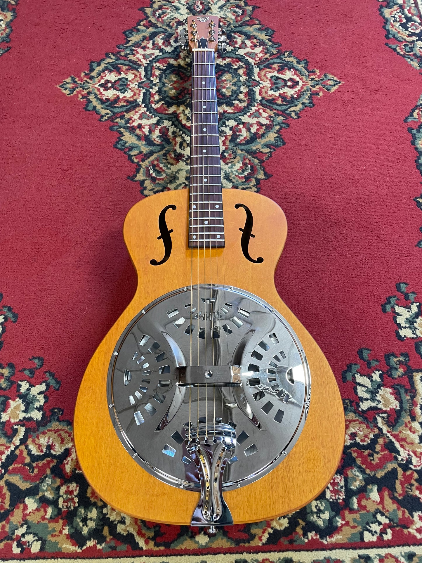 Epiphone Dobro Hound Dog Round Neck VB Resonator Acoustic Guitar - Vintage Brown